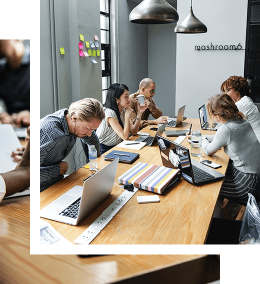 Creative team illustration